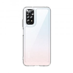 Прозрачен гръб с гел рамка Outer Space - Xiaomi Redmi Note 12 / Poco X5 прозрачен - Img 1