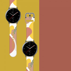 Силиконова каишка Moro - Samsung Galaxy Watch4 Classic 42mm (7) камуфлаж - Img 3