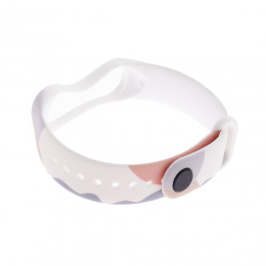 Силиконова каишка Moro - Xiaomi Mi Band 3 / Band 4 (12) камуфлаж - Img 1