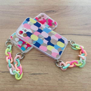Силиконов гръб с верига Color Chain - Xiaomi Redmi Note 10 Pro дизайн 2 - Img 8