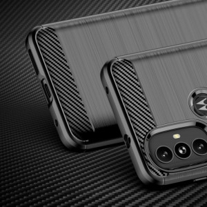 Силиконов гръб Carbon - Moto g power 2022 черен - Img 2