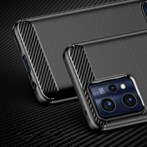 Силиконов гръб Carbon - Realme 9 / 9 Pro+ черен - Img 9