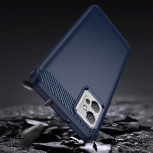 Силиконов гръб Carbon - Realme C35 черен - Img 3