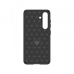 Силиконов гръб Carbon - Samsung Galaxy S24 черен - Img 3