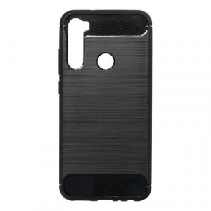 Силиконов гръб FORCELL Carbon - Xiaomi Redmi Note 8 / 8 2021 черен - Img 2