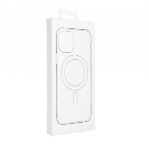 Силиконов гръб Silicone Mag Cover - iPhone 12 Pro Max син - Img 6