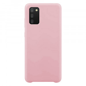 Силиконов гръб Soft Flexible Rubber - Samsung Galaxy A03s розов - Img 2