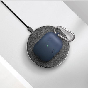 Силиконов калъф за слушалки UNIQ Vencer - AirPods Pro тъмносив - Img 10