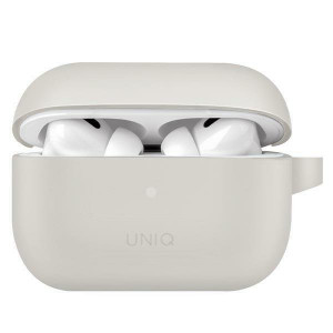 Силиконов калъф за слушалки UNIQ Vencer - AirPods Pro 2nd сив - Img 2