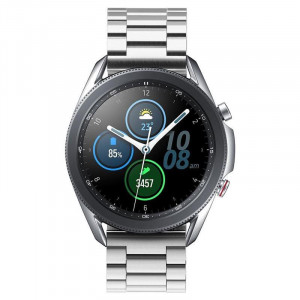 Стоманена каишка SPIGEN Modern Fit - Samsung Galaxy Watch 3 45mm сребърен - Img 16