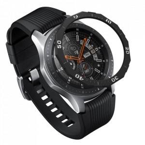 Стоманена рамка за корпус Ringke Bezel - Samsung Galaxy Watch4 Classic 46mm / Gear S3 steel (RGSG0041 GW-46-46) металик - Img 2