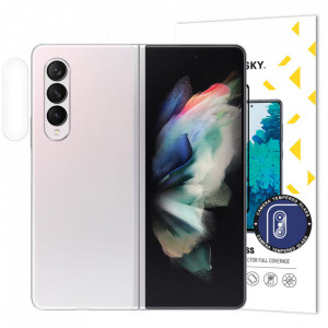 Стъклен протектор за камера с пълно покритие 9H WOZINSKY - Samsung Galaxy Z Fold3 5G - Img 2