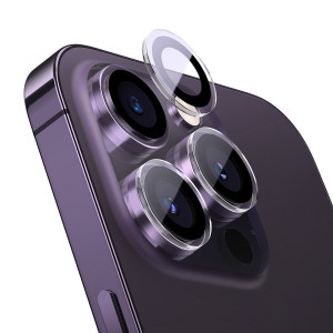 Стъклен протектор за камера Baseus с интрумент за поставяне - iPhone 14 Pro / 14 Pro Max - Img 4
