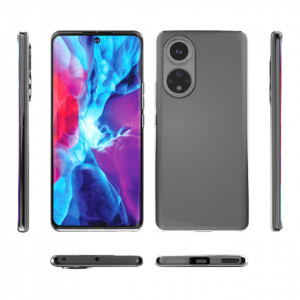 Тънък силиконов гръб 0.5mm - Honor 50 Pro прозрачен - Img 3