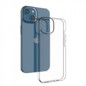 Тънък силиконов гръб 0.5mm - iPhone 14 прозрачен - Img 7