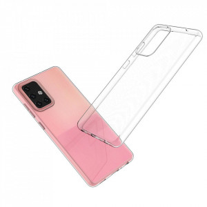 Тънък силиконов гръб 0.5mm - Samsung Galaxy A73 5G прозрачен - Img 6