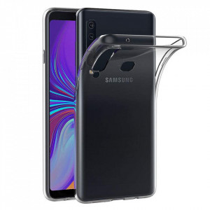 Тънък силиконов гръб 0.5mm - Samsung Galaxy A9 (2018) прозрачен - Img 1