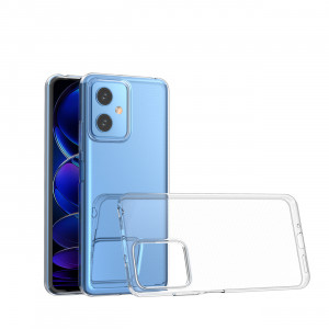 Тънък силиконов гръб 0.5mm - Xiaomi Redmi Note 12 / Poco X5 прозрачен - Img 1
