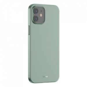 Ултратънък гръб BASEUS Wing - iPhone 12 mini зелен - Img 2