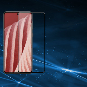 Ултратънък 0.2mm 9H закален стъклен протектор NILLKIN Amazing CP+Pro - Samsung Galaxy A73 5G с черна рамка - Img 8