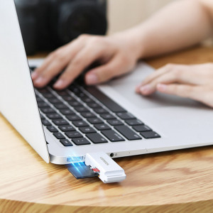 Четец за карти памет UGREEN SD / micro SD към USB 3.0 (CM104) черен - Img 6