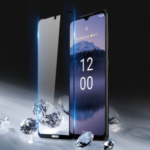 10D закален стъклен протектор с пълно покритие DUX DUCIS - Nokia G11 plus 9H с черна рамка - Img 5