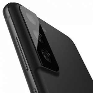 2 бр. протектор за камера SPIGEN Optik TR - Samsung Galaxy S21 FE 5G с черна рамка - Img 3