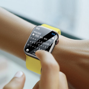 2 бр. Протектор фолио с инструмент за поставяве Baseus NanoCrystal - Apple Watch 45mm Series 9 / 45mm Series 8 / 45mm Series 7 прозрачен - Img 4