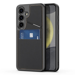 3 в 1 гръб със стойка и слот за карти Dux Ducis Rafi II MagSafe със система против кражба - Samsung Galaxy S24 черен - Img 3