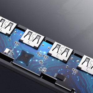 USB хъб UGREEN USB Type C към 4x USB Type A 3.2 Gen.1 и USB Type C Power Delivery (CM219 70336) сив - Img 4