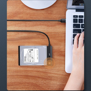 Адаптер Ugreen 2.5'' SATA III 3.0 HDD SSD към USB Type C 3.2 Gen 1 (SuperSpeed USB 5Gbps) (70610 CM321) черен - Img 12