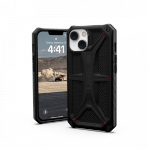 Армиран гръб UAG Monarch - iPhone 14 Plus черен кевлар - Img 4