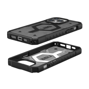 Армиран гръб UAG Pathfinder MagSafe - iPhone 15 Pro Max ash - Img 6