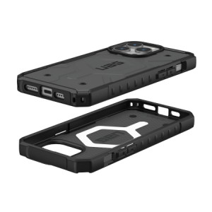 Армиран гръб UAG Pathfinder MagSafe - iPhone 15 Pro Max silver - Img 6