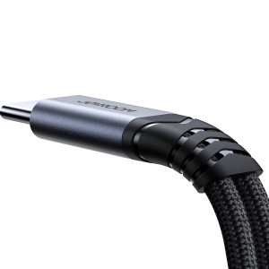 Аудио кабел JOYROOM SY-C02 2in1 USB Type C (мъжко) DAC към жак 3.5mm (женско) / USB Type C (женско) черен - Img 4