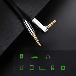 Аудио кабел UGREEN AUX жак 3.5mm 3m (10728) сребърен - Img 5