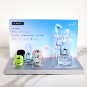 Безжични bluetooth слушалки ACEFAST T6 TWS розов - Img 19