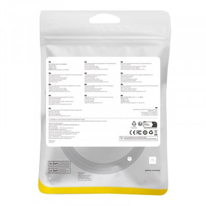 Бърз интернет кабел с оплетка BASEUS RJ45 cat.7 10Gb/s 1m черен - Img 6