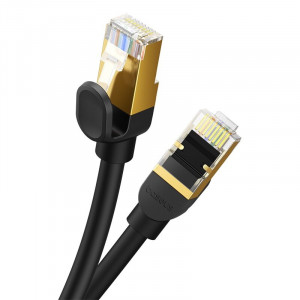 Бърз интернет кабел BASEUS RJ45 cat.8 40Gb/s 1m черен - Img 7
