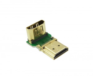 Видео адаптер UGREEN десен ъгъл HDMI към HDMI (20109) черен - Img 7