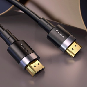 Видео кабел BASEUS Cafule HDMI 2.0 4K 60 Hz 3D 18 Gb/s 3 m черен (CADKLF-G01) - Img 6