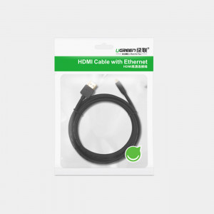 Видео кабел UGREEN Micro HDMI към HDMI 3m черен (HD127) - Img 5