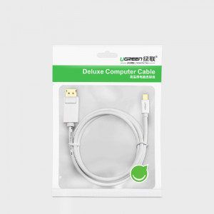 Видео кабел UGREEN Mini DisplayPort към DisplayPort 1.5m черен (MD105) - Img 8