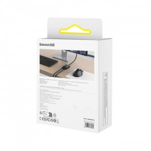 Видео сплитер BASEUS AiRJoy 2in1 4K 60Hz двупосочен HDMI с включен кабел 1m черен - Img 7