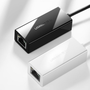 Външен мрежов адаптер UGREEN USB Type A 2.0 към RJ45 100 Mbps (CR110 20254) черен - Img 10