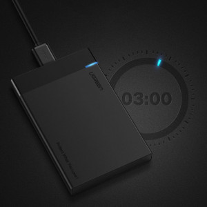 Външна адаптерна кутия Ugreen за HDD SSD 2.5'' SATA USB 3.2 Gen 1 5Gbps micro USB SuperSpeed + кабел 0.5m (US22 5G1 30848) черен - Img 20