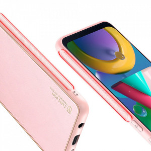 Гръб от еко кожа DUX DUCIS Yolo - Samsung Galaxy M30s розов - Img 7