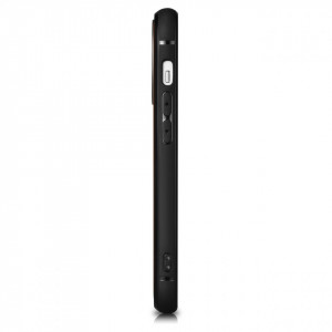 Гръб от естествена кожа iCARER Leather Oil Wax MagSafe - iPhone 14 Pro син - Img 8