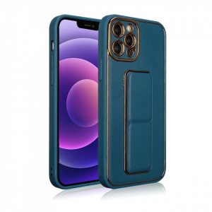 Гръб със стойка New Kickstand - iPhone 12 син - Img 2