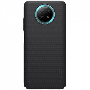 Гръб със стойка NILLKIN Super Frosted Shield - Xiaomi Redmi Note 9T черен - Img 1